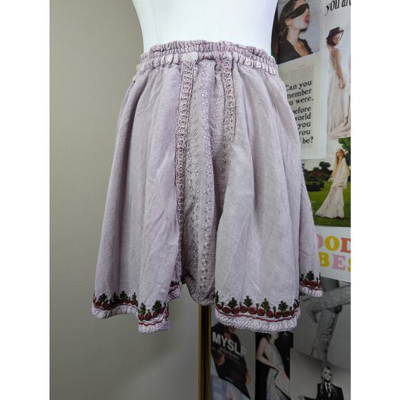 Boho Embroidered Midi Skirt - Picture 6 of 6